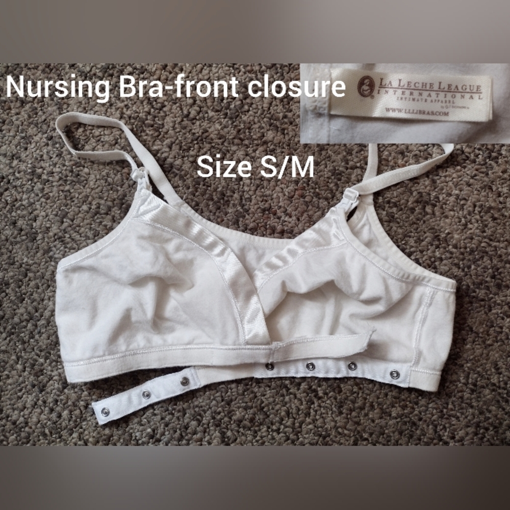 La Leche League International Cream Nursing Bra